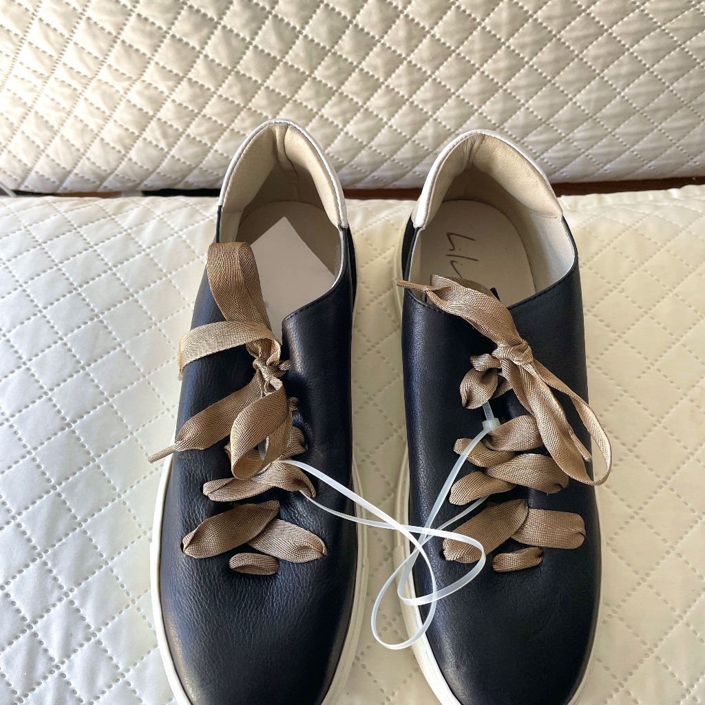 Leather Fashion Sneaker By Lilimill